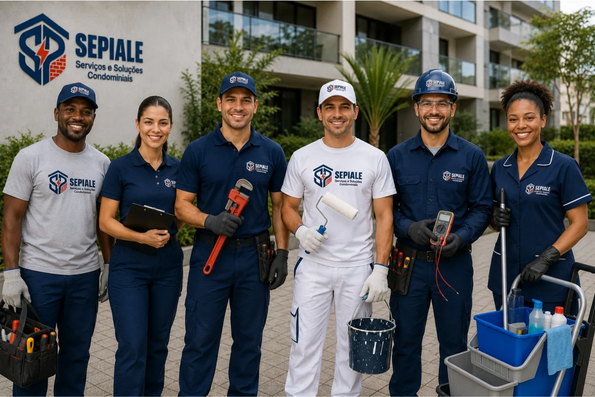 Equipe de profissionais da Sepiale